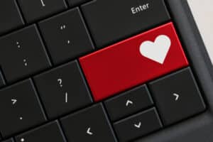 Heart on Keyboard